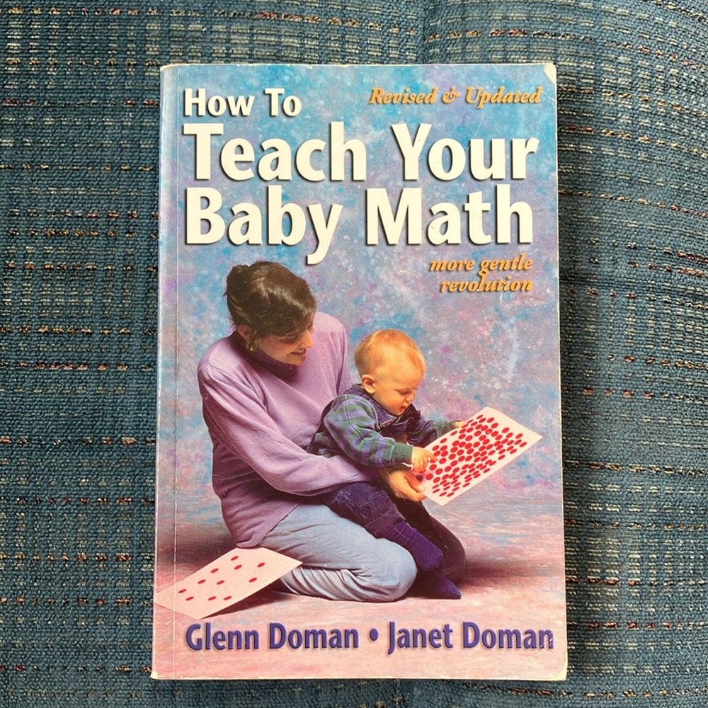 How To Teach Your Baby Math book